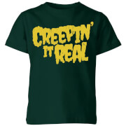Creepin it Real Kids' T-Shirt - Forest Green - 3-4 ans - Forest Green