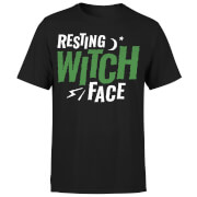 Halloween Resting Witch Face T Shirt Black M halloween kopen in de aanbieding Halloween Resting Witch Face T Shirt Black M halloween kopen in de aanbieding