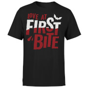 Halloween Love At First Bite T Shirt Black M halloween kopen in de aanbieding