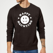 Halloween Happy Haunting Sweatshirt Black L halloween kopen in de aanbieding Halloween Happy Haunting Sweatshirt Black L halloween kopen in de aanbieding