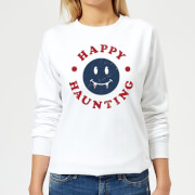 Halloween Happy Haunting Fang Womens Sweatshirt White Xxl halloween kopen in de aanbieding Halloween Happy Haunting Fang Womens Sweatshirt White Xxl halloween kopen in de aanbieding