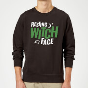Halloween Resting Witch Face Sweatshirt Black S halloween kopen in de aanbieding Halloween Resting Witch Face Sweatshirt Black S halloween kopen in de aanbieding