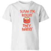 Sushi Me Rollin Kids T-Shirt - White - 3-4 ans - Blanc