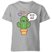 My Little Rascal Hug Me Cactus Kids' T-Shirt - Grey - 3-4 ans - Gris