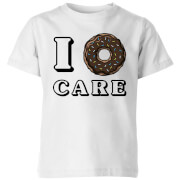 I Donut Care Kids T-Shirt - White - 3-4 ans - Blanc