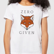 By Iwoot Zero Fox Given Womens T Shirt White 5Xl by iwoot kopen in de aanbieding