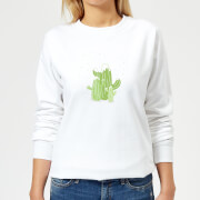 Cactus Trio Womens Sweatshirt White Xxl the christmas collection kopen in de aanbieding