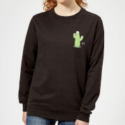 By Iwoot Cactus Fairy Lights Womens Sweatshirt Black Xs by iwoot kopen in de aanbieding
