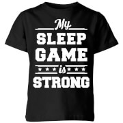 My Little Rascal My Sleep Game is Strong Kids' T-Shirt - Black - 3-4 ans - Noir