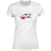 Joyeux Noel Womens T Shirt White S the christmas collection kopen in de aanbieding