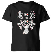 Ho Ho Ho Kids T Shirt Black 3 4 Years the christmas collection kopen in de aanbieding Ho Ho Ho Kids T Shirt Black 3 4 Years the christmas collection kopen in de aanbieding