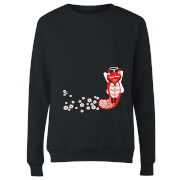 Flower Fox Womens Sweatshirt Black Xxl the christmas collection kopen in de aanbieding