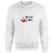 Joyeux Noel Sweatshirt White S the christmas collection kopen in de aanbieding Joyeux Noel Sweatshirt White S the christmas collection kopen in de aanbieding