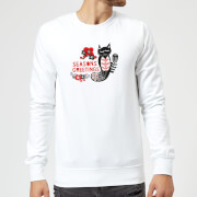 By Iwoot Seasons Greetings Sweatshirt White 5Xl by iwoot kopen in de aanbieding