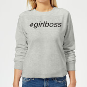 By Iwoot Girlboss Womens Sweatshirt Grey 3Xl by iwoot kopen in de aanbieding