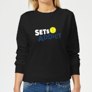 Set Addicts Womens Sweatshirt Black Xxl the tennis collection kopen in de aanbieding