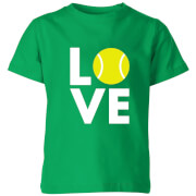 Love Tennis Kids T Shirt Kelly Green 5 6 Years the tennis collection kopen in de aanbieding