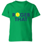 Roger That Kids T Shirt Kelly Green 5 6 Years the tennis collection kopen in de aanbieding