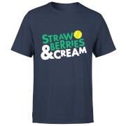 Strawberries And Cream T Shirt Navy Xxl the tennis collection kopen in de aanbieding