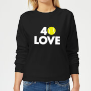 40 Love Womens Sweatshirt Black Xl the tennis collection kopen in de aanbieding 40 Love Womens Sweatshirt Black Xl the tennis collection kopen in de aanbieding