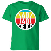 40 40 Deuce Kids T Shirt Kelly Green 3 4 Years the tennis collection kopen in de aanbieding