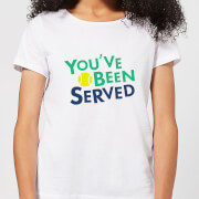 By Iwoot Youve Been Served Womens T Shirt White 3Xl by iwoot kopen in de aanbieding