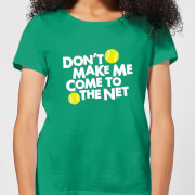 Dont Make Me Come To The Net Womens T Shirt Kelly Green Xl the tennis collection kopen in de aanbieding Dont Make Me Come To The Net Womens T Shirt Kelly Green Xl the tennis collection kopen in de aanbieding