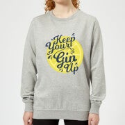 Keep Your Gin Up Women's Sweatshirt - Grey - XS - Grau
