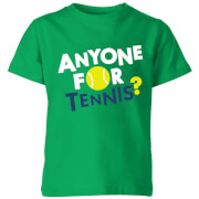 Anyone For Tennis Kids T Shirt Kelly Green 11 12 Years the tennis collection kopen in de aanbieding