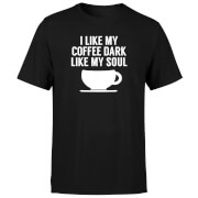 By Iwoot I Like My Coffee Dark My Soul T Shirt Black 4Xl by iwoot kopen in de aanbieding