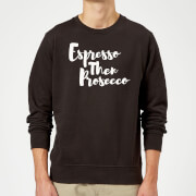 By Iwoot Espresso Then Prosecco Sweatshirt Black 3Xl by iwoot kopen in de aanbieding