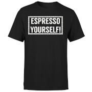 By Iwoot Espresso Yourself T Shirt Black 4Xl by iwoot kopen in de aanbieding
