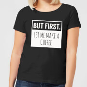 By Iwoot But First Coffee Womens T Shirt Black 3Xl by iwoot kopen in de aanbieding