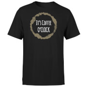 By Iwoot Its Coffee Oclock T Shirt Black 3Xl by iwoot kopen in de aanbieding
