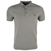 Polo Homme Dalwood Dissident - Gris Chiné - S - Gris