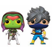 Figurines Pop! Gamora vs Strider EXC - Capcom vs Marvel