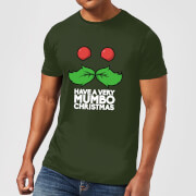 Mumbo Jumbo Have A Mumbo Christmas Green T-Shirt - YL - Vert Citron