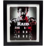 3D Black Collectors Frame With White Mount huismerk kopen in de aanbieding