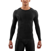 Skins Dnamic Long Sleeve Top Blackblack M Black skins kopen in de aanbieding