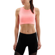 Skins Dnamic Womens Seamless Sports Bra Fluro Peach Xs skins kopen in de aanbieding