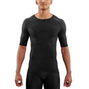 Skins Dnamic Short Sleeve Top Blackblack L Black skins kopen in de aanbieding
