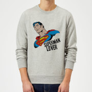 Dc Comics Dc Originals Superman Lover Sweatshirt Grey L dc comics kopen in de aanbieding