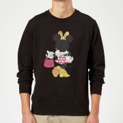 Disney Mickey Mouse Minnie Back Pose Sweatshirt Grey Xl mickey mouse kopen in de aanbieding