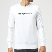 Lieblingsmensch Sweatshirt White Xxl the valentines collection kopen in de aanbieding