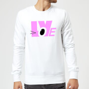 Love Wink Sweatshirt White Xl the valentines collection kopen in de aanbieding Love Wink Sweatshirt White Xl the valentines collection kopen in de aanbieding