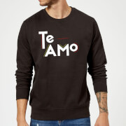 Te Amo Block Sweatshirt Black M the valentines collection kopen in de aanbieding