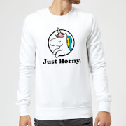 Just Horny Sweatshirt White Xl the valentines collection kopen in de aanbieding