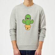 Cactus Love Sweatshirt Grey M the valentines collection kopen in de aanbieding
