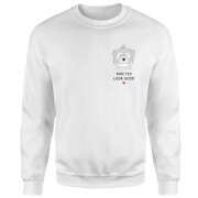Shih Tzu Look Good Sweatshirt White S the valentines collection kopen in de aanbieding Shih Tzu Look Good Sweatshirt White S the valentines collection kopen in de aanbieding