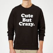 Cute But Crazy Sweatshirt Black Xl the valentines collection kopen in de aanbieding